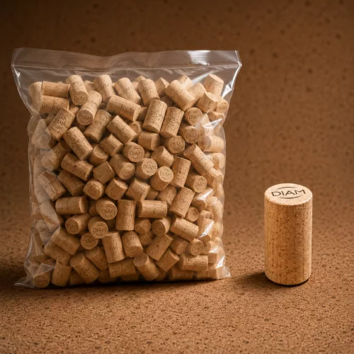 Dopuri din plută, diametru 3–44 mm x 24,2 mm – 500 buc./sac (dia303)