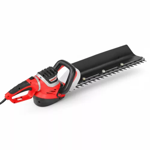 Elektrische Heckenschere 750W, Schneidmesser:68 Schwenkzahn. Mit Auffangplatte-(611)