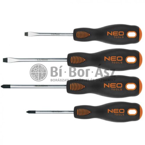 Neo Csavarhúzó Készlet 4 részes Neo Tools (04-204)