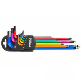   Imbus Schlüssel Klt.  9r. 1.5-10 Hosz. Syn. Neo Tools (09-512)