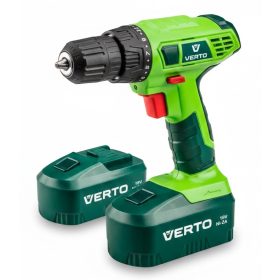   Burghiu și șurubelniță fără fir. 2*18v Ni-Zn 1.5ah Verto