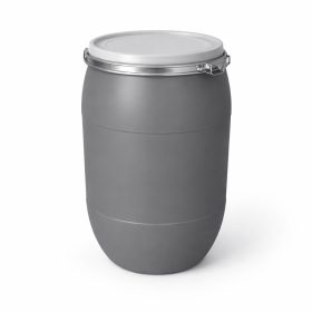 Bačva plastična 120 litara siva obogaćena MED (5,4kg)