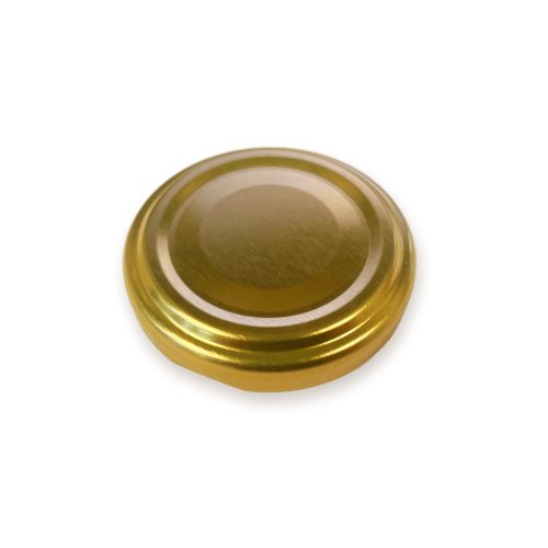 Konzerves üveg lapka ARANY 48 mm (rto943)