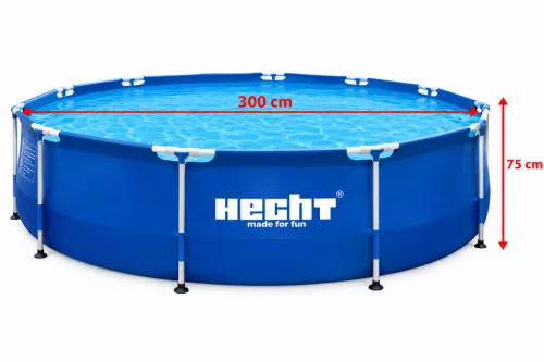 HECHT above ground pool 300x76 (3476BLUESEA)