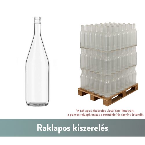 BP Burgundi Magnum színtelen BVS 1.5 liter 354 v(VMD F484) - 726 db - AKCIÓ