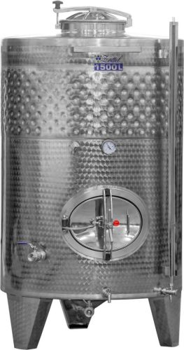 Rezervor Zottel (5.1) inchis 1500 litri, cu manta de racire, trape superioare si laterale