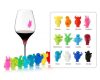 VacuVin marker za staklo 12 kom Party