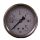 Pressure gauge HORIZONTAL 63mm INOX case Glic. 0-12 bar (1/4")