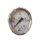 Nyomásmérő óra FEKVŐ 63mm műa. ház Glic. 0-40 bar (1/4")