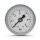 Nyomásmérő óra FEKVŐ 40mm műa. ház 0-6 bar (1/8")