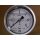Nyomásmérő óra FEKVŐ 63mm INOX ház Glic. 0- 6 bar (1/4")