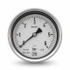 Manometru HORIZONTAL 63mm carcasa INOX Glic. 0-6 bar (1/4")