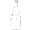 BP Frizzante Collina vízzöld BVS 0.75 liter MO