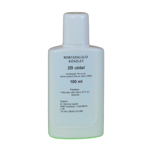 Borteszt anyag 2B eredeti (Keményítő) - 100 ml