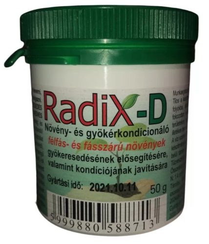 Radix-D félfás-fásszárúakhoz 50gr /gyökereztető/