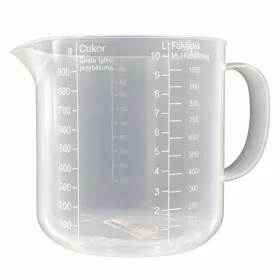 Messbecher 1 l transparent