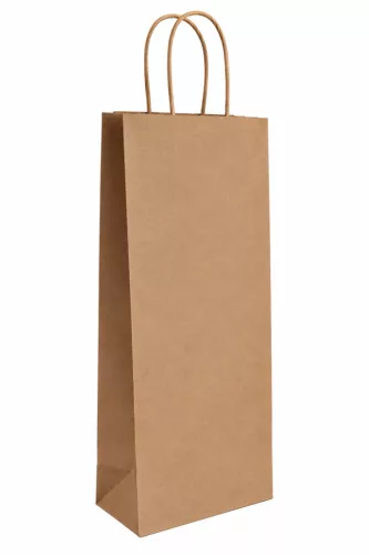 Weinflaschenhalter Papiertüte Braun 2 SODROTTFÜLES