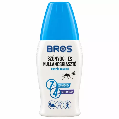 Pompă BROS împotriva țânțarilor și căpușelor 100 ml