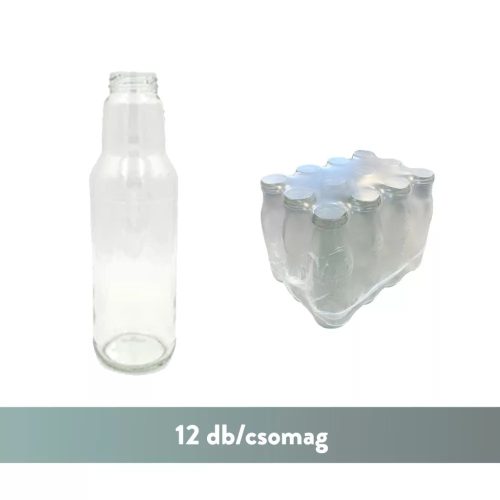 Gyümölcslé üveg 1l - T043 12db/csomag