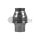 Visszacsapó szelep (lábszelep) rugós, préselt 3/4" BB AISI304 -10/+150°C