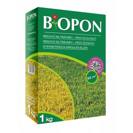 BIOPON gyepműtrágya sárgulás ellen 1kg