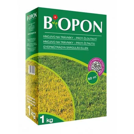 Ingrasamant BIOPON pentru gazon impotriva ingalbenirii 1kg