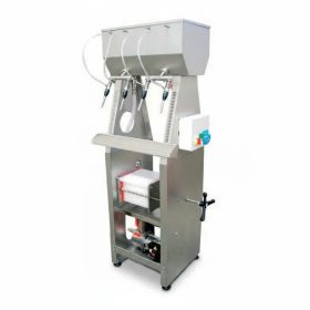   Filling machine TIVOLI 4 heads, electric float + EBARA pump. +20 sheet filter 230V/50Hz