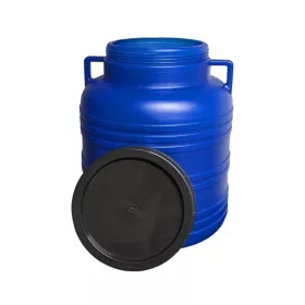 Fass mit Schraubverschluss 80 Liter blau 1,58 kg