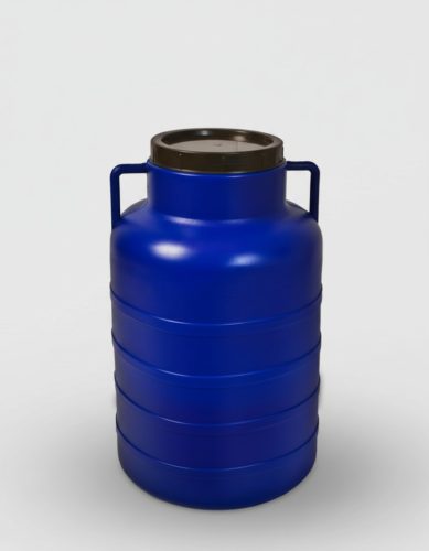 Bačva s vrhom na navoj 80 litara plava 1,58 kg