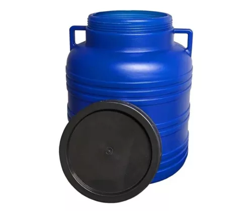 Fass mit Schraubverschluss 80 Liter blau 1,58 kg