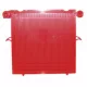 Flachfilterrahmen 20*20 cm Rover Colombo rot CLOSE (490024-A)