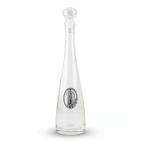 Bottle with tin label, year 60