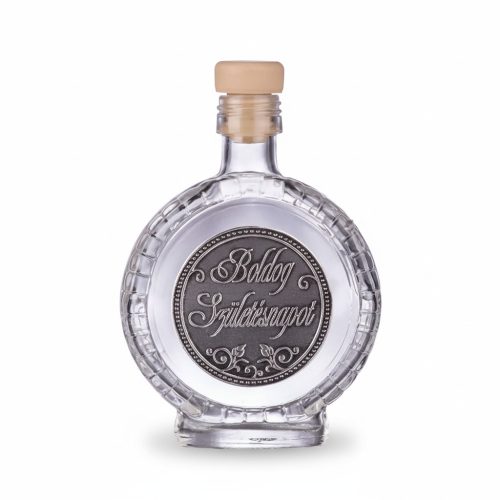 Tin label bottle water bottle BSZ 0.1 L