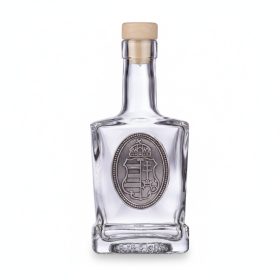 Tin label bottle piatta 0.2L coat of arms