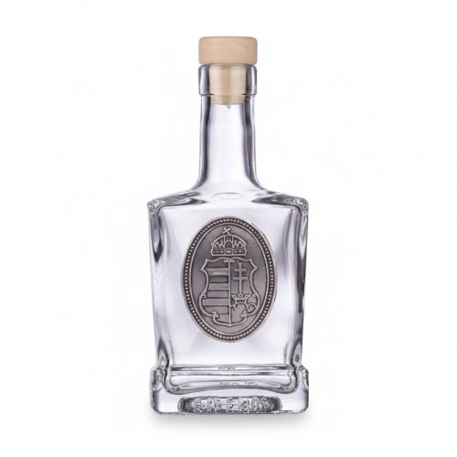 Tin label bottle piatta 0.2L coat of arms