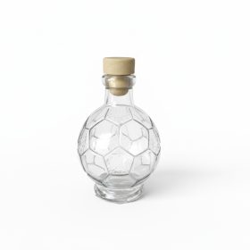 Decorative glass soccer ball 0.2 L