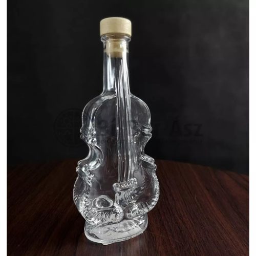 Díszüveg hegedű  0,2 L