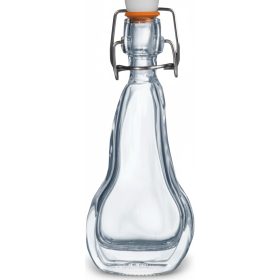 Decorative glass pear 0.04 L with buckle