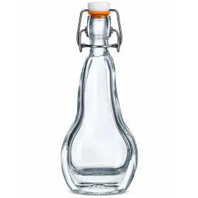 Decorative glass pear 0.04 L with buckle