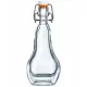 Decorative glass pear 0.04 L with buckle