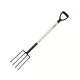 Furcă de săpat mâner din lemn, mâner D, 120 cm DEDRA 80C017