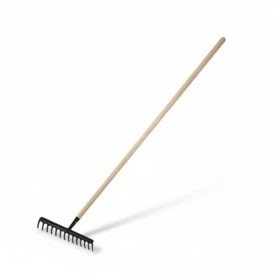 Gereblye 16 fogú , fa nyél 132 cm DEDRA 80C052