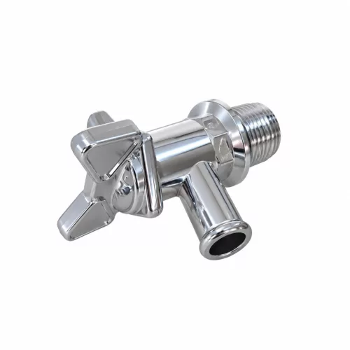 Robinet rezervor de prelevare din plastic 3/8" cromat