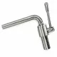 Töltőfej INOX Golyóscsappal x 25mm tömlővég 17mm kifolyó ART655