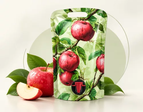 BAG IN BOX portable APPLE 3L (Stand Up Pouch)