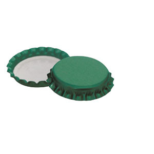 Koronazár 26mm Zöld  100 db/cs