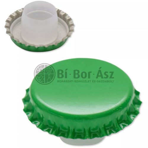 Koronazár rövid bidule-os 29 mm Zöld 200 db/cs