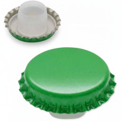 Broasca coroana cu bidule lung 29 mm verde - 100 buc/pachet