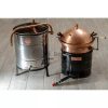 Pálinka distiller Destilatori 35 L, with Hobby mixer - gas