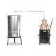 Pálinka maker Destilatori 100 L, fara mixer basculant